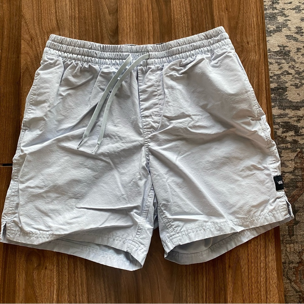 Vans Light Blue Athletic Shorts Medium